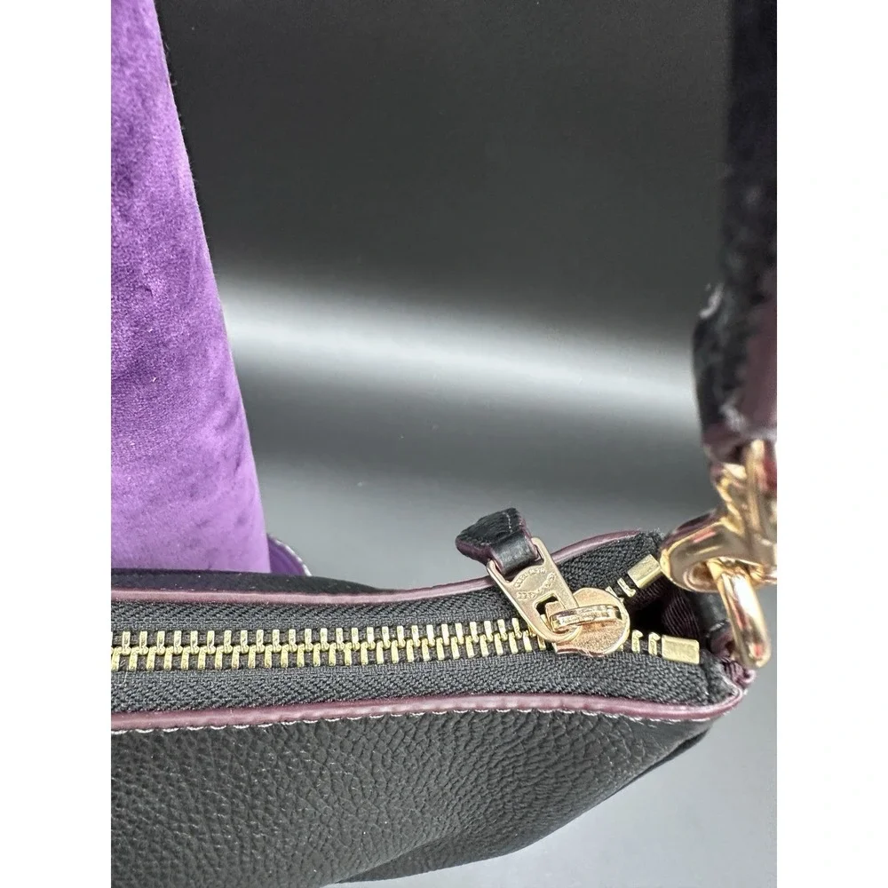 Coach Teri Shoulder Bag with Debossed‎ Coach Heritage Patch + Tassel